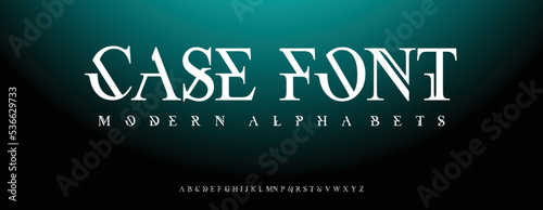  Sports minimal tech font letter set. Luxury vector typeface for company. Modern gaming fonts logo design.