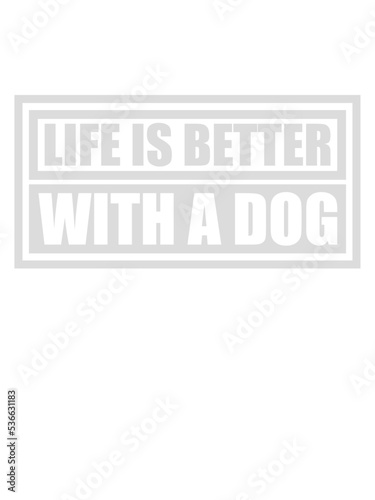 better with a dog 