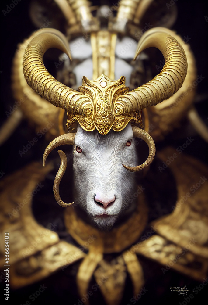 A Goat Warrior 