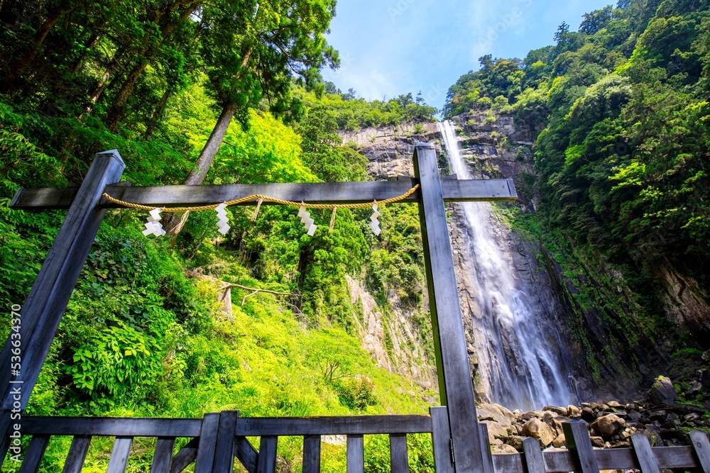 世界遺産熊野古道　那智の滝