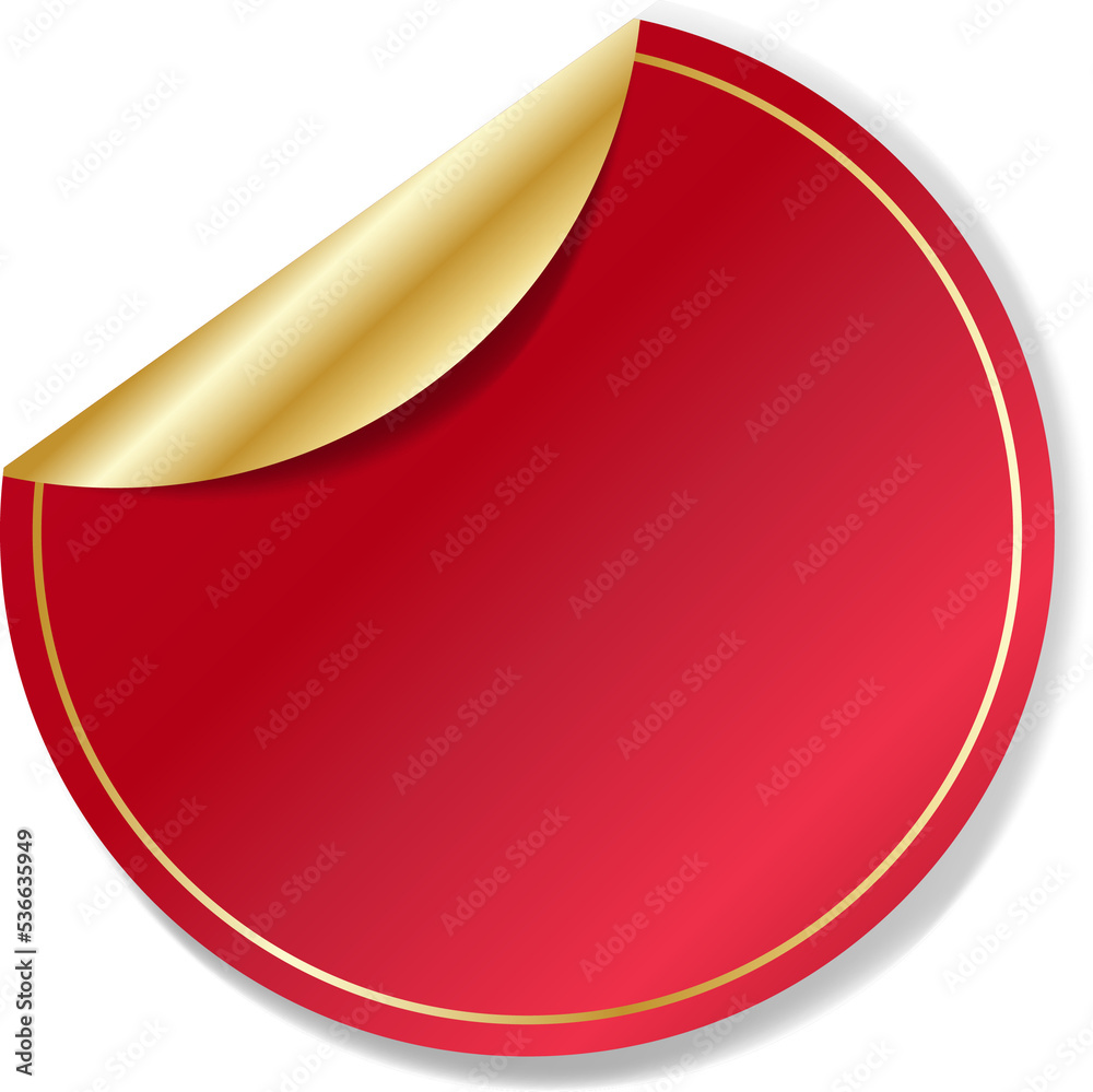 3D gradient red ribbon illustration 3D gradient red ribbon illustration