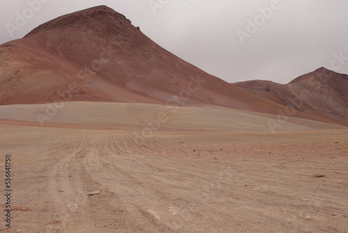 Desert landscape of northwestern Argentina 