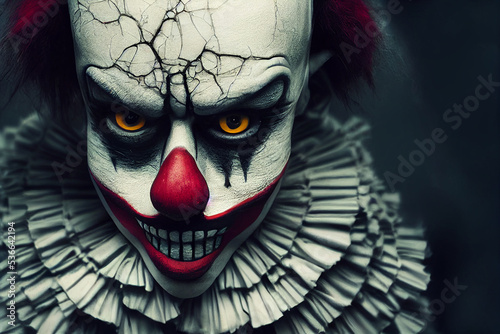Fotografia Scary clown