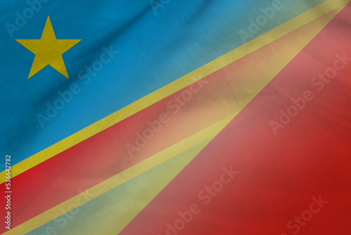 Democratic Republic of the Congo and Republic of the Congo political flag international negotiation COD COG