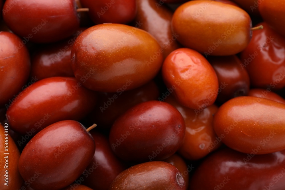 Heap of ripe red dates as background, closeup Heap of ripe red dates as background, closeup