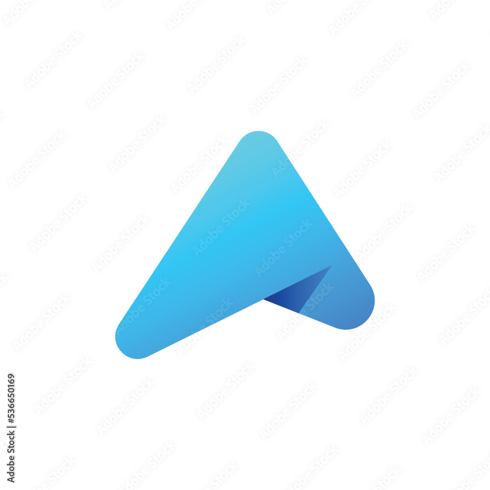 Abstract logo design. Letter A logo design Abstract logo design. Letter A logo design