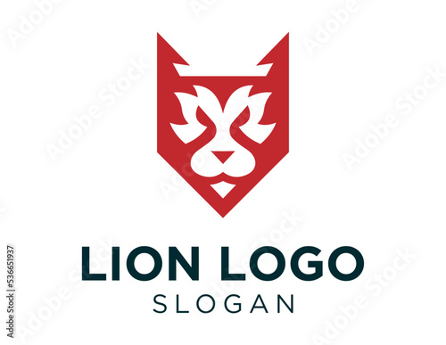 Free Download Logo design about a lion on a white background. made using the CorelDraw application. - GFXLoad