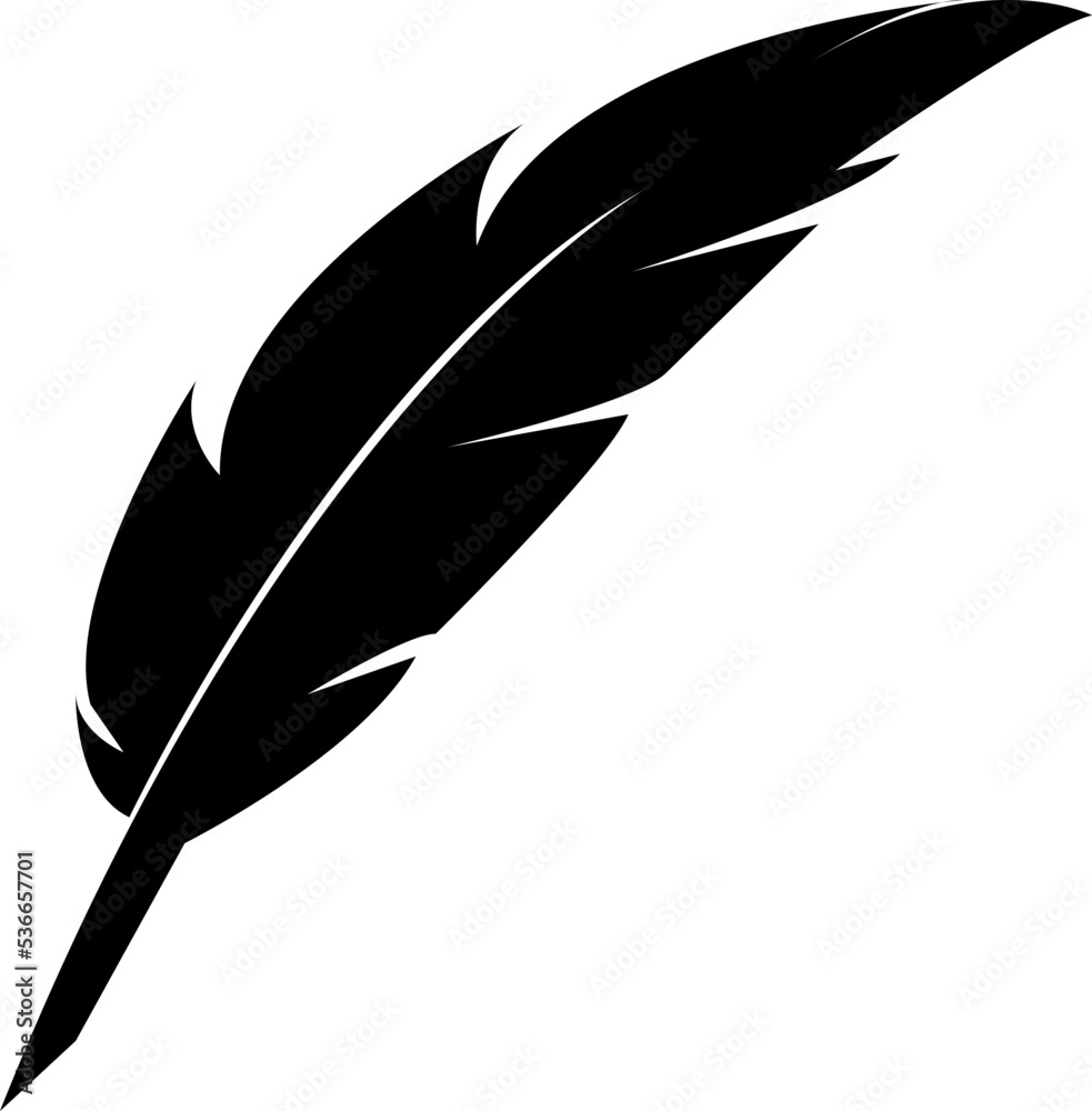 quill pen logo stock illustration design.eps quill pen logo stock illustration design.eps