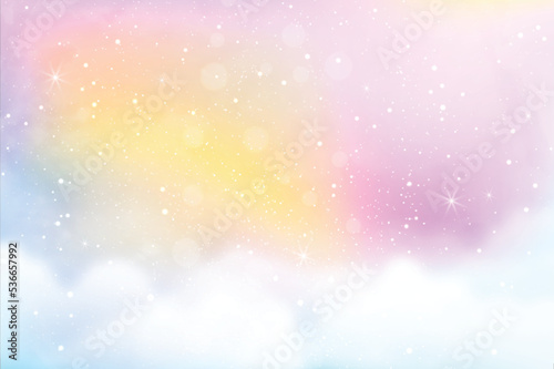 gradient pastel sky background vector design illustration