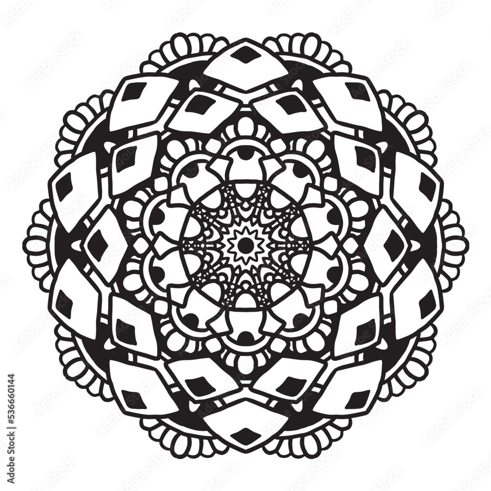 Vector Mandala Decoration pattern collection Vector Mandala Decoration pattern collection
