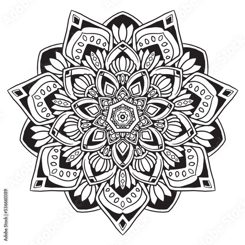 Vector Mandala Decoration pattern collection