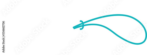 Price tag with shape and string for promotion sale offer, decoration vintage label or horizontal emblem for discount message. Empty emblem with ribbon or simple tag icon template.