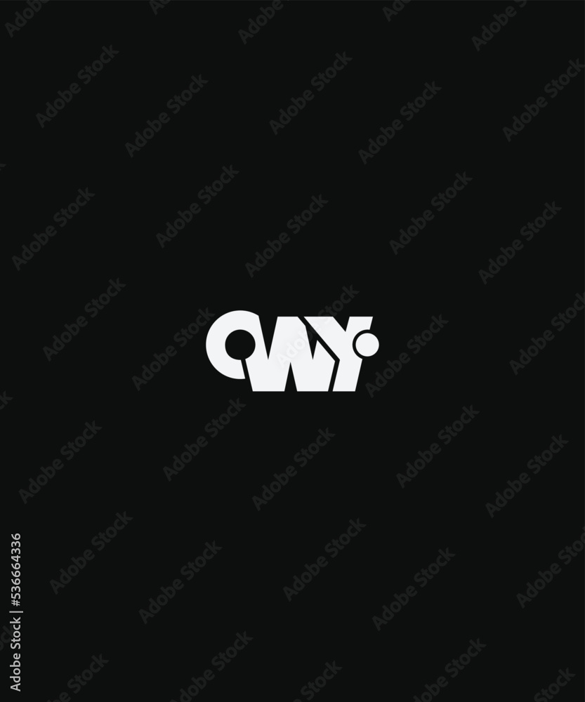 The minimalistic abstract QWY initial logo is suitable for sports or clothing lines and the technology is made masculine and energetic The minimalistic abstract QWY initial logo is suitable for sports or clothing lines and the technology is made masculine and energetic