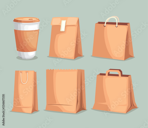six take away packs