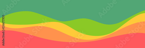 colorful fun wave pattern vector illustration for wallpaper, background, backdrop design, and design template