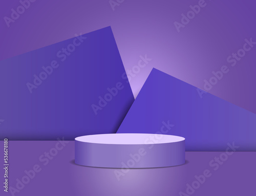 3d background products purple sphere purple The background was a purple square shape with white light projecting from behind the scene. to increase the prominence of the product
