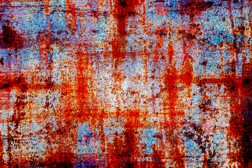 Abstract wall  texture colour with retro material wallpaper paint.