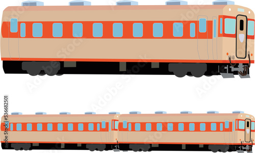 ディーゼル列車　セット