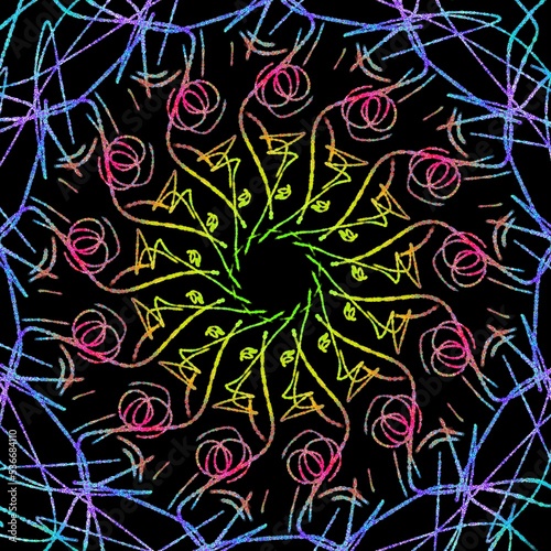 abstract floral background