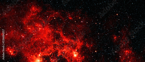 Fototapeta Naklejka Na Ścianę i Meble -  Space and glowing nebula background. Elements of this image furnished by NASA.