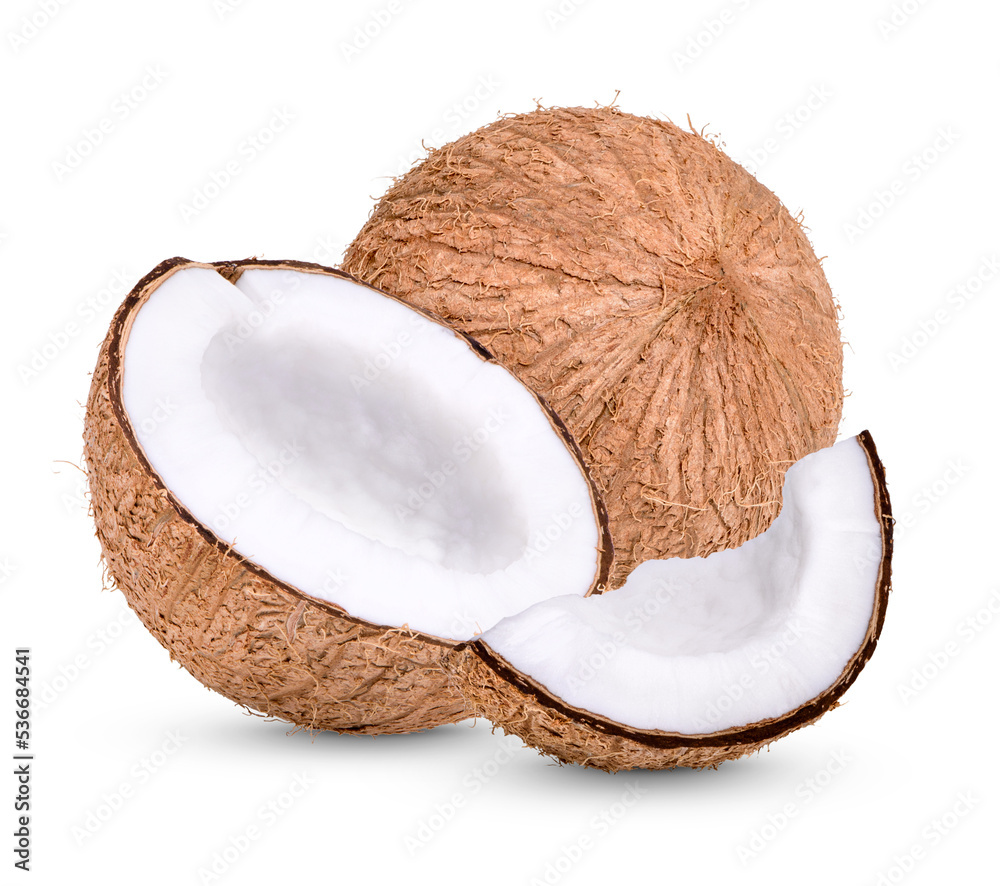 coconut isolated on transparent background. (.PNG) coconut isolated on transparent background. (.PNG)