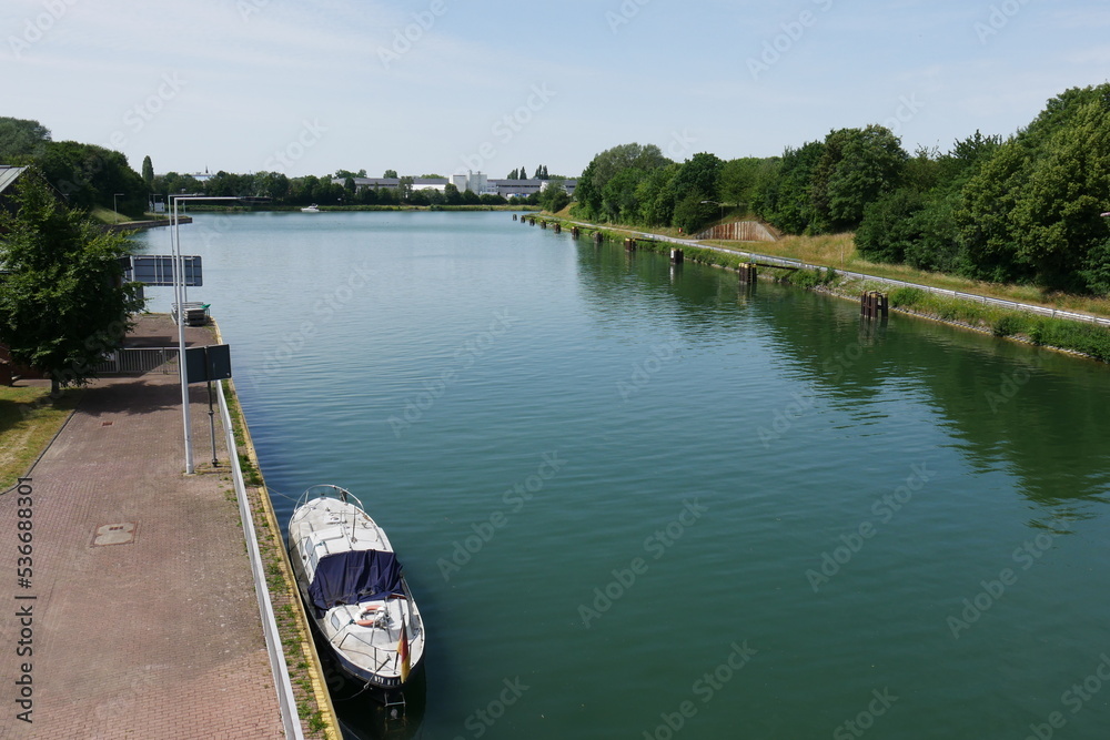 Naklejka premium Dortmund-Ems-Kanal bei Waltrop