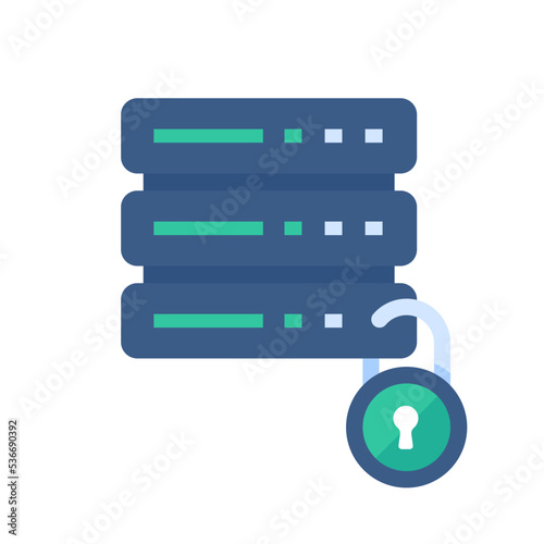 Data center servers. Connecting to big data on the cloud. large amount of data storage