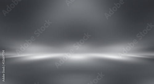 soft gray studio room background, grey floor backdrop with spotlight 