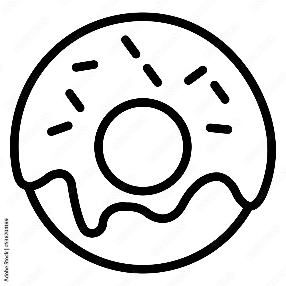 Dessert, donut, food icon Dessert, donut, food icon