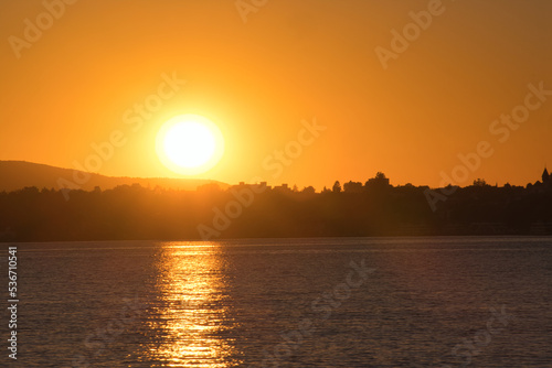 Sonnenuntergang am Bodensee