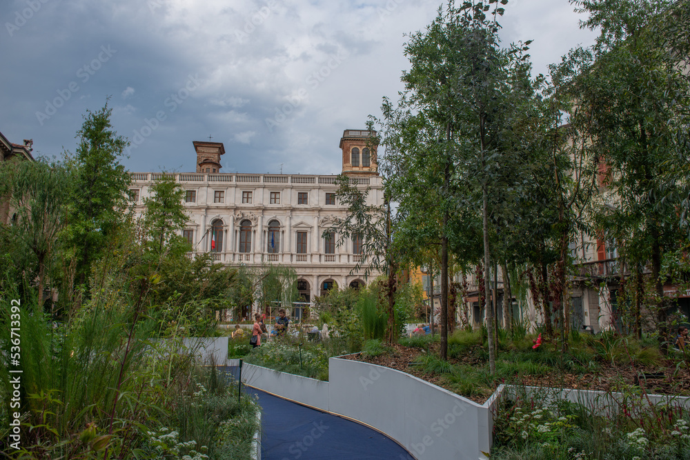 Garden in the old square