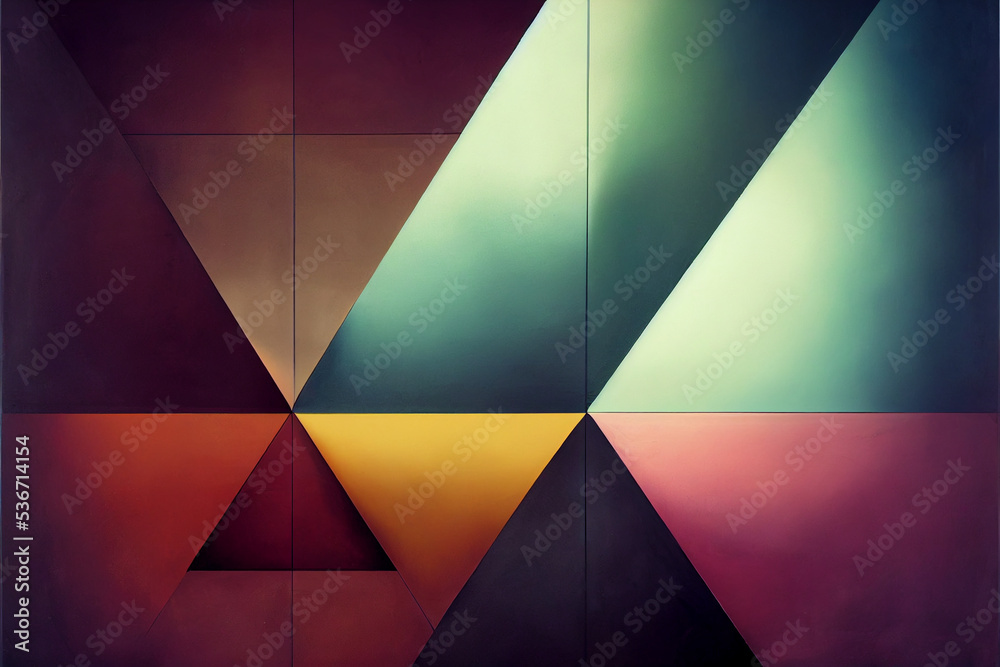 Fototapeta premium beautiful abstract digital illustration conceptual art