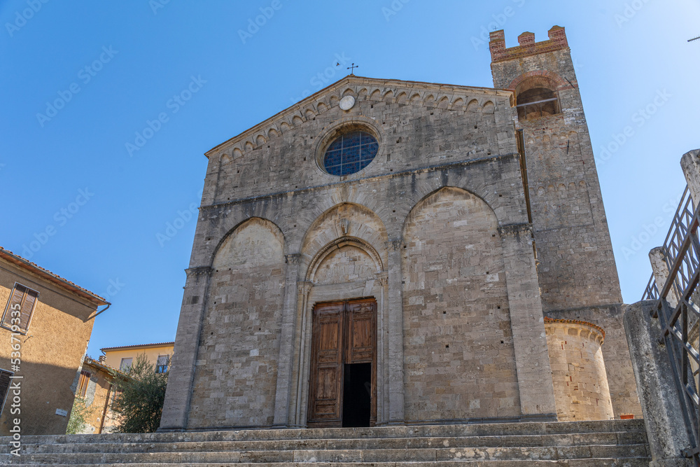 Basilica di Sant'Agata, à Asciano, Italie