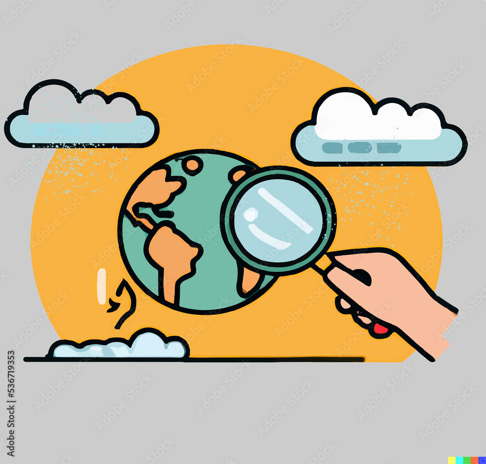 Fototapeta premium global warming vector