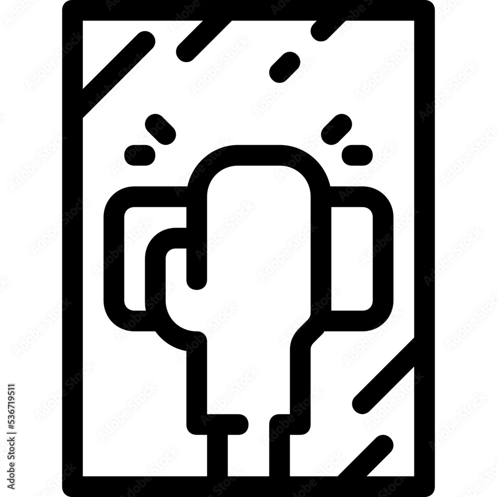 clean mirror icon clean mirror icon