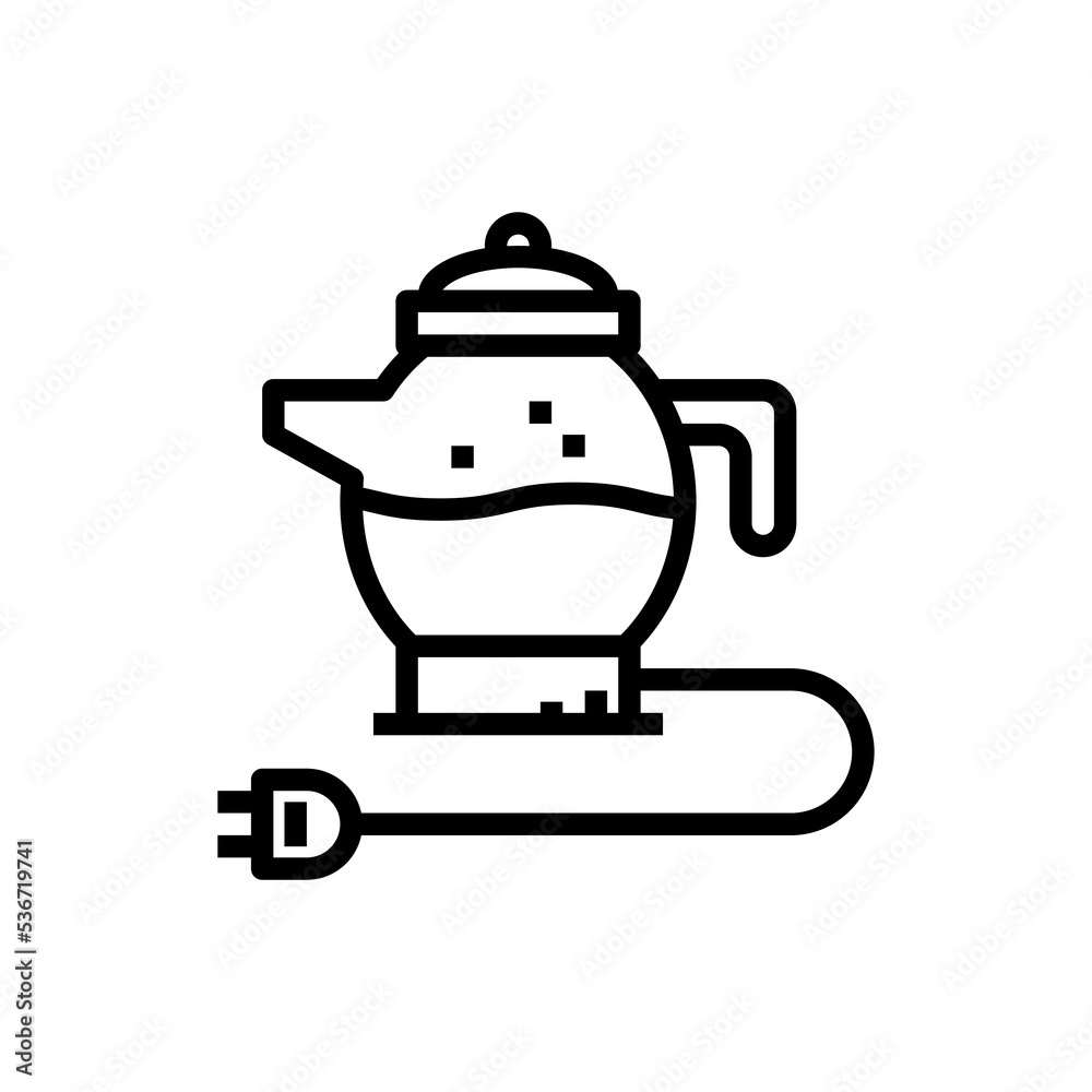 Art illustration symbol icon furniture logo household design sketch hand draw of drink heater Art illustration symbol icon furniture logo household design sketch hand draw of drink heater