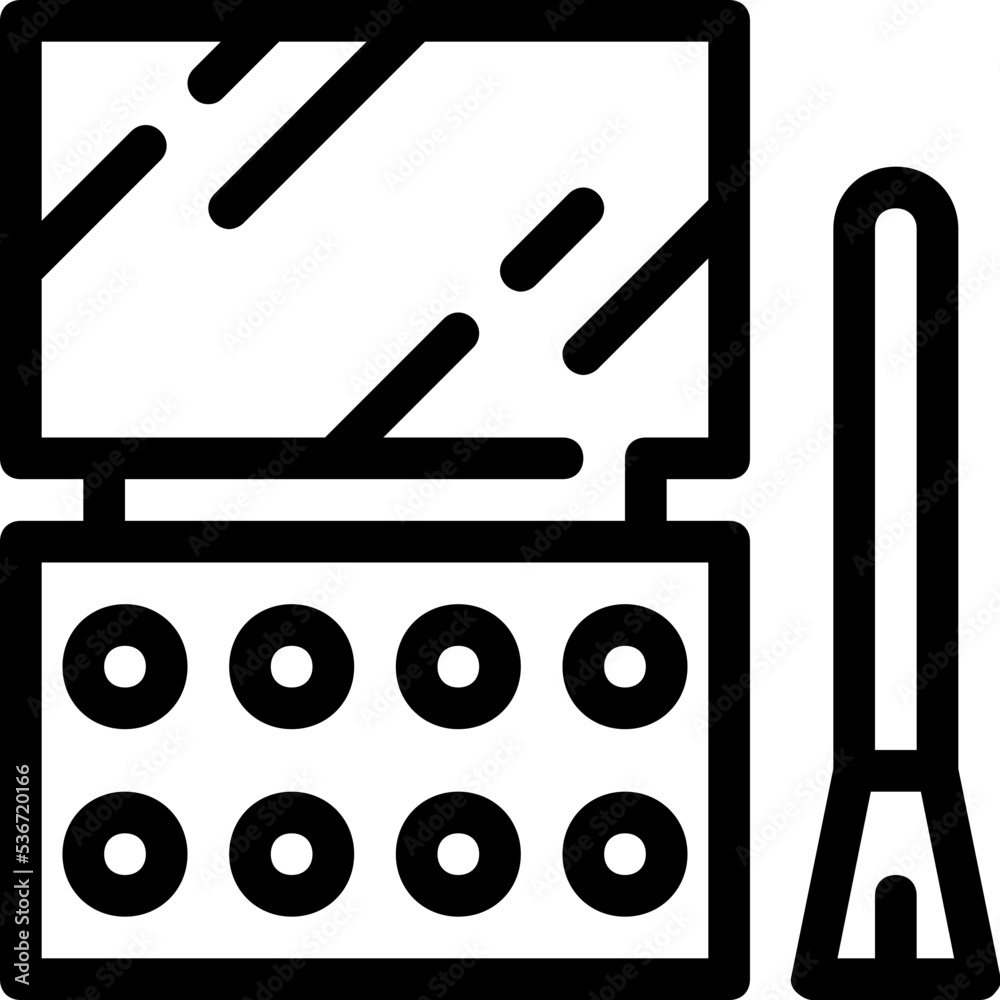 brush palette icon brush palette icon
