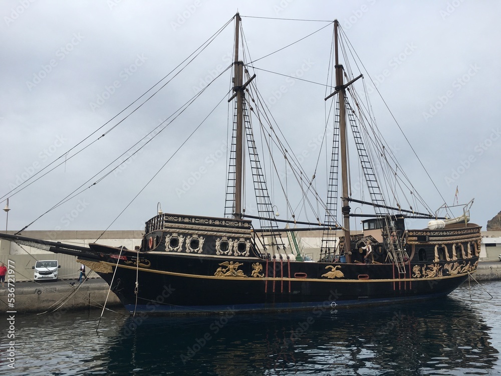 Naklejka premium bateau