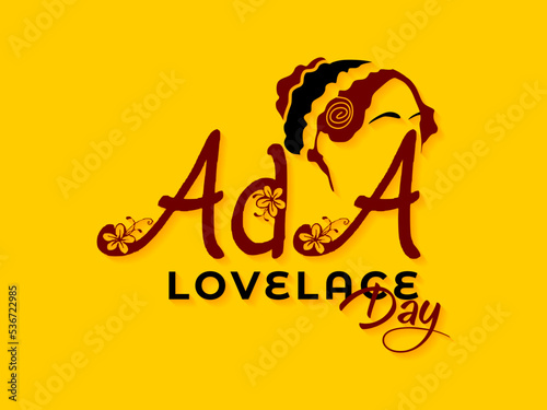 Ada Lovelace Day. Vector Illustration for ADA lovelance day. Fully editable. 