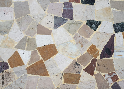Foto opus incertum tiles texture background