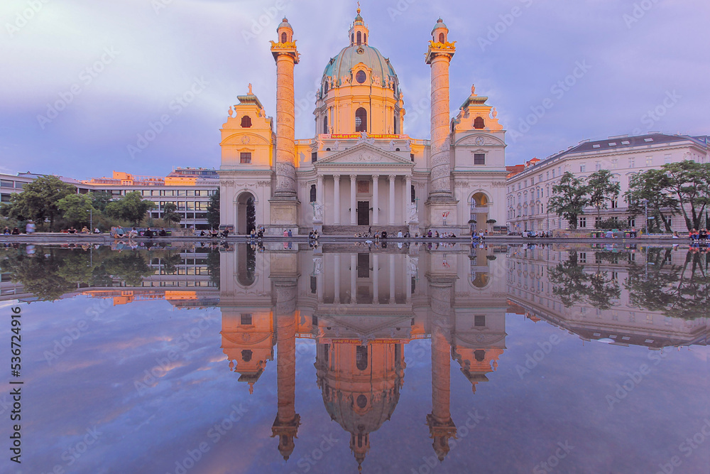 Obraz premium Karlskirche Wien