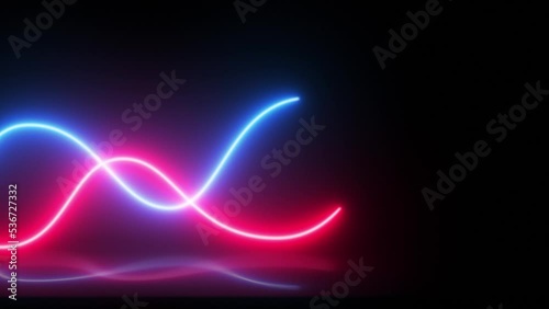 Neon Light Background animation