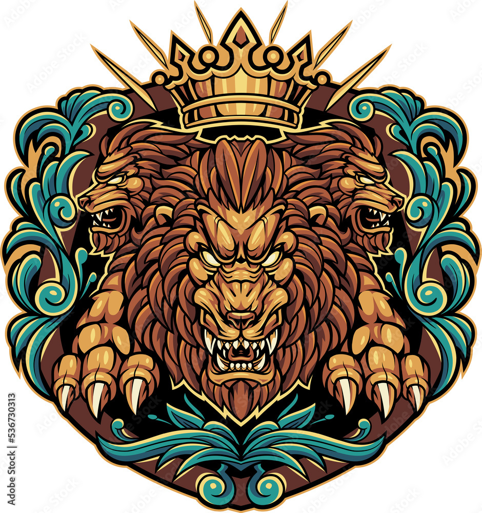 The king lions esport mascot
