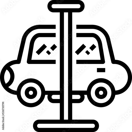 hoist suspension lift icon
