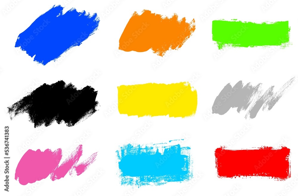 9 Stift und Pinselzeichnungen in bunten Farben 9 Stift und Pinselzeichnungen in bunten Farben