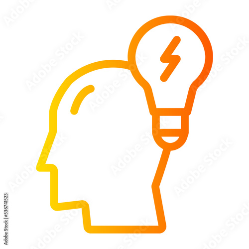 innovation gradient icon