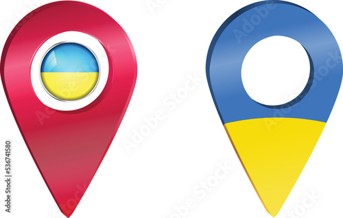 Destination pin icon with Ukraine flag.Location red map marker Free Download Destination pin icon with Ukraine flag.Location red map marker - GFXLoad