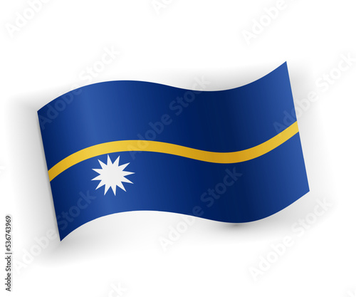 Free Download Nauru flag - GFXLoad