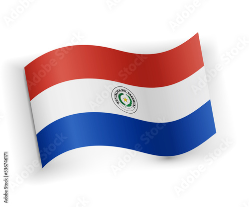 Paraguay national flag