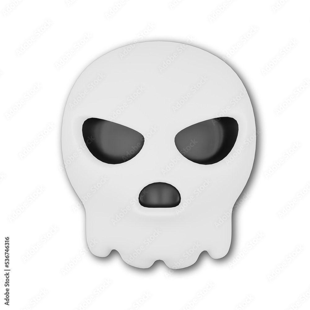 Skull Original elements for Halloween. Emotional Smile Balloons with scary, evil on their faces. Realistic 3d design gift box. Traditional element of decor for holiday. Skull Original elements for Halloween. Emotional Smile Balloons with scary, evil on their faces. Realistic 3d design gift box. Traditional element of decor for holiday.